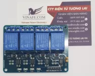 Module Relay 4 Kênh 24V 10A Âm Kích